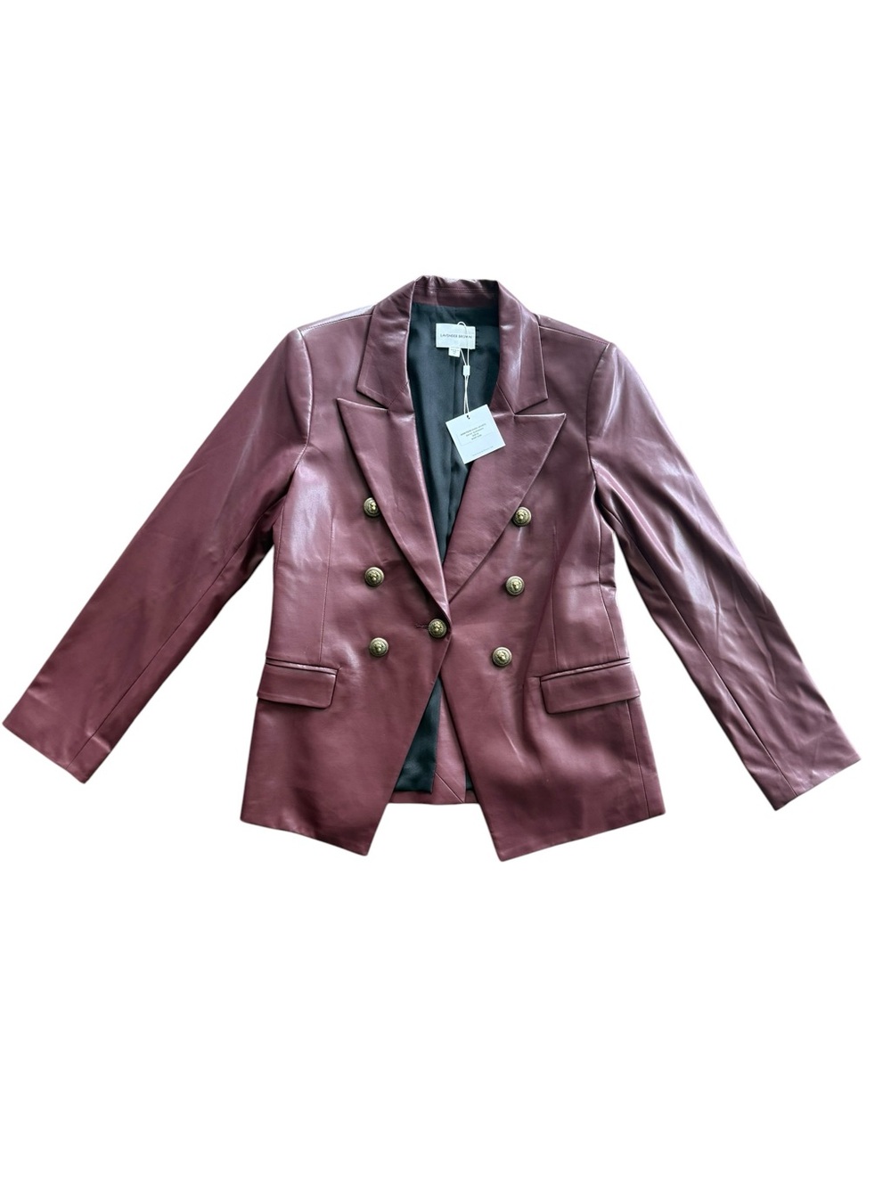 Lavender Brown Burgundy Kara Jacket Blazer